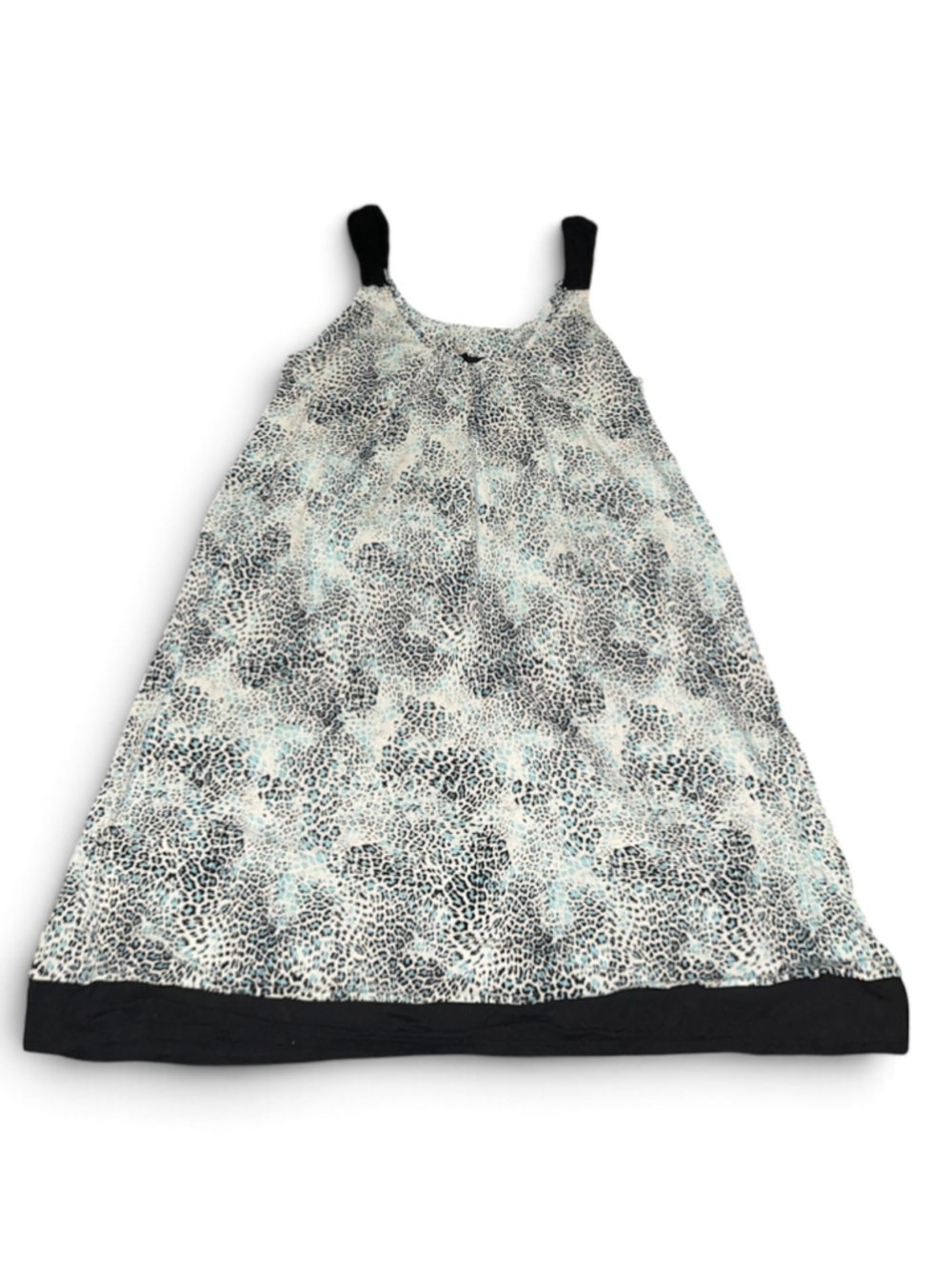 George Animal Print Sleeveless Nightgown (A005)